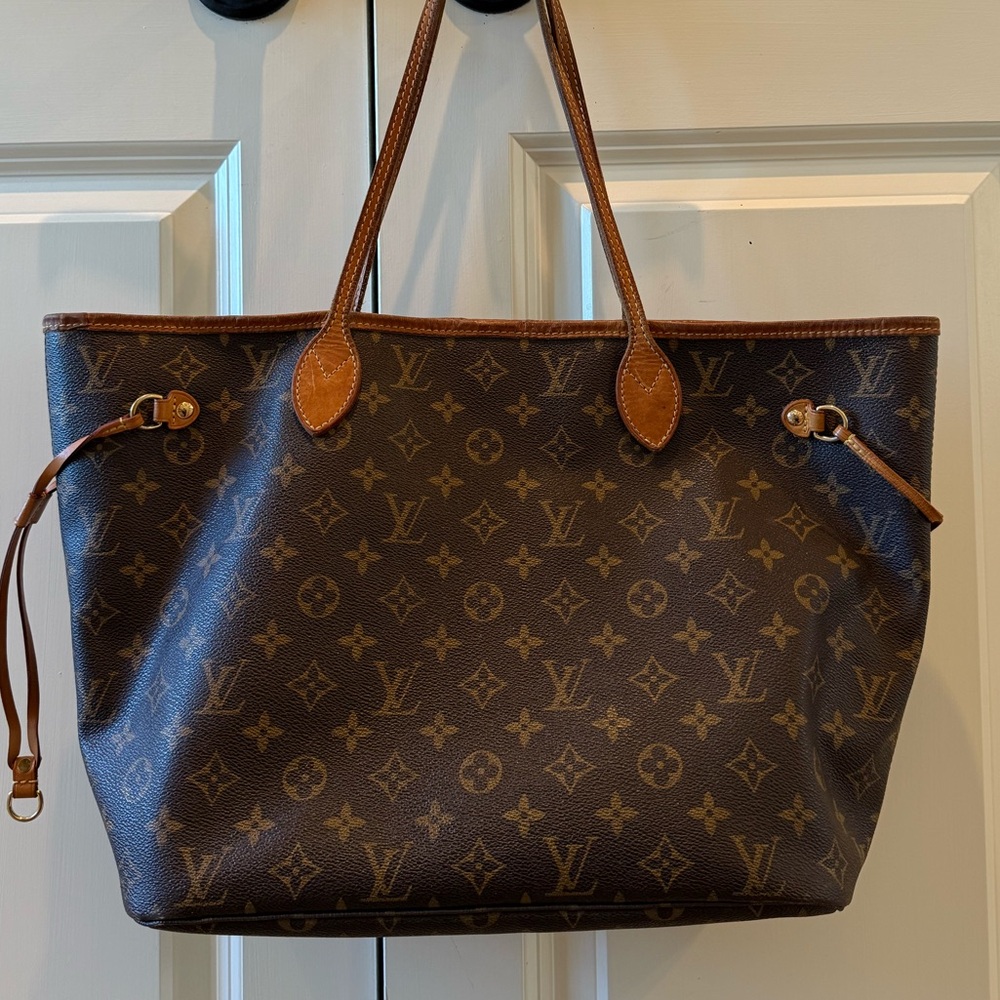Louis Vuitton Brown Monogram Tote Bag